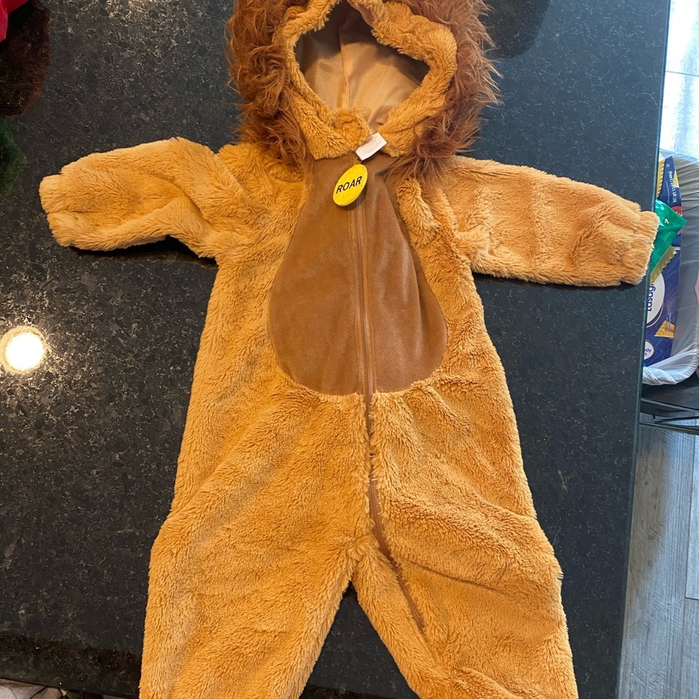 Lion Halloween costume. 9-12 month